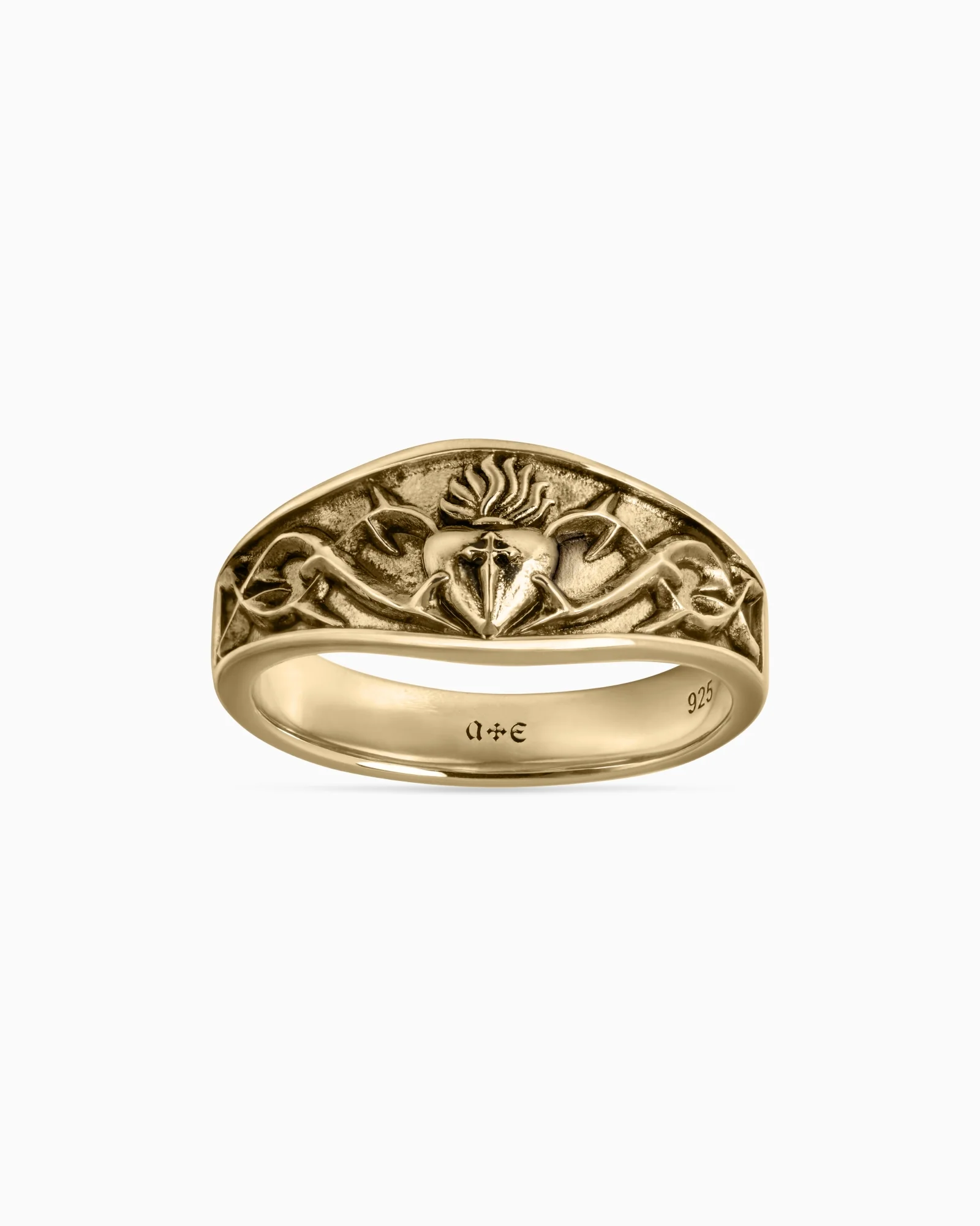 The Sacrament Claddagh Band Ring - Image 6