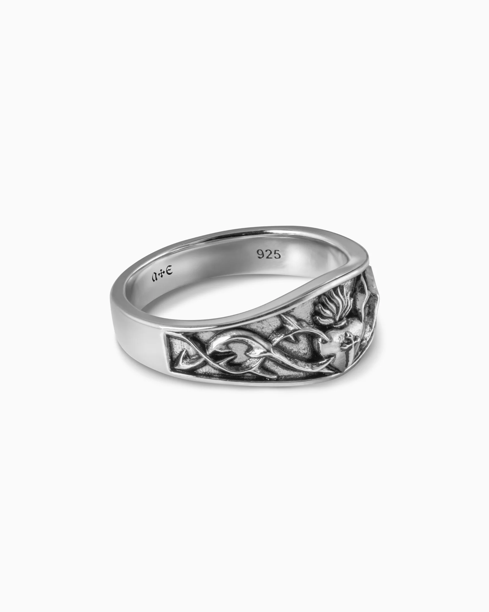 The Sacrament Claddagh Band Ring - Image 7